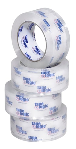 MSC Tape Logic Packing Tape, 2 in Clear, Acrylic, 1 ea, Quantity: Each