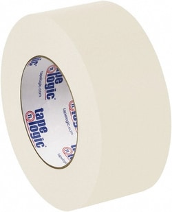 MSC Tape Logic Packing Tape, 2 in, White, Rubber, 24 Rolls, Quantity: Each