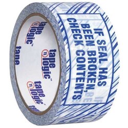 MSC Tape Logic Security Tape, 'If Seal Has Been.', 6/Pack, Quantity: Each