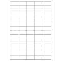 MSC Tape Logic Labels, 4 x 4 in, Light Blue, 500/Roll, Quantity: Each of