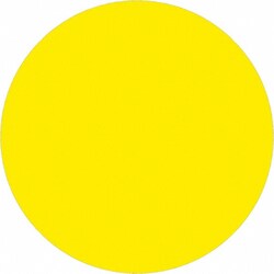MSC Tape Logic Circle Labels, 1/2 in., Removable, 500 Labels, Quantity:
