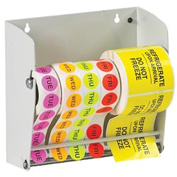 MSC Tape Logic Label, Fluorescent Pink, 6 x 6 in, 250/Roll, Quantity: Each
