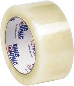 MSC Tape Logic Packing Tape, Clear, Hot Melt, 1 Roll, Quantity: Each of