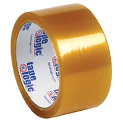 MSC Tape Logic Packing Tape, 2 in, Clear, Rubber, 36 Rolls, Quantity: Each