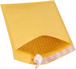 MSC SELF-SEAL BUBBLE MAILER, Quantity: Pack of 25