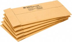 MSC Value Collection Bubble Mailer, 5 x 10 in, White, 250/Pack, Quantity: