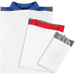 MSC Value Collection Courier Mailer, 6 x 39 in, White, 100/Pk., Quantity: