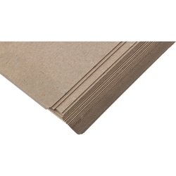 MSC Chipboard Pad, Kraft Fiberboard, 14 x 11 in, 530 Sheets, Quantity: