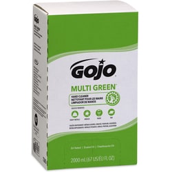 MSC GOJO Hand Cleaner, Multi Green, Natural Pumice, 2000 mL, Quantity: