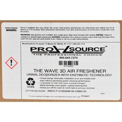 MSC PRO-SOURCE Urinal Screens, Cotton Blossom Scent, Blue, Deodorizer Type,