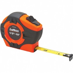 MSC Lufkin Tape Measure, 26 ft., 1 in., Steel, 1 ea., Quantity: Each of