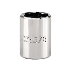 MSC Proto Socket, 1/4 in Drive, 5/8 in, 6-Point, 1 ea, Quantity: Each of