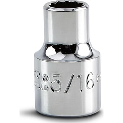 MSC Proto Hand Socket, 3/8-in Drive, 10 mm, 12-Point, 1 ea, Quantity: Each