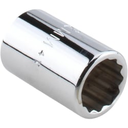 MSC Proto Standard Hand Socket, 12.00 mm, 3/8 Drive, 1 ea, Quantity: Each