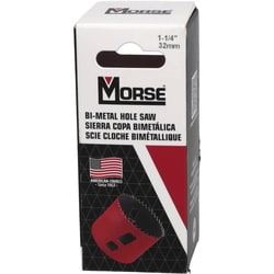 MSC M.K. MORSE Hole Saw, Bi-Metal, 1-1/4 in, M42, 1 ea, Quantity: Each