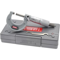 MSC SPI Mechanical Outside Micrometer, 1 in, 0.0001 Graduation, 1 ea, Quantity: