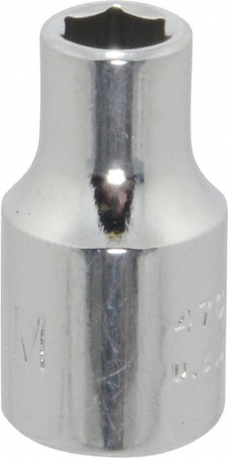 MSC Proto Hand Socket, 1/4 in, 5 mm, 6-Point, 1 ea, Quantity: Each of 1