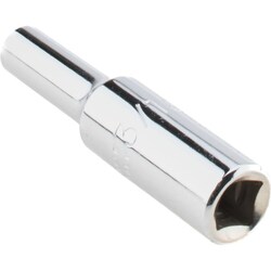 MSC Proto Deep Hand Socket, 3/16 in, 6-Point, 1 ea, Quantity: Each of 1