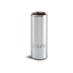 MSC Proto Deep Hand Socket, 7/16 in, 6-Point, 1 ea, Quantity: Each of 1