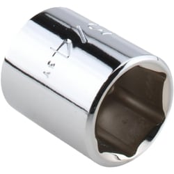 MSC Proto Socket, 3/8 in Drive, 11.00 mm, 6-Point, 1 ea, Quantity: Each