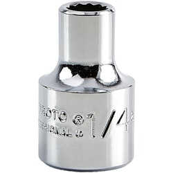 MSC Proto Socket, 3/8 in Drive, 1/4 in Socket, 1 ea, Quantity: Each of
