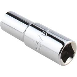 MSC Proto Deep Hand Socket, 3/8 in Drive/Socket, 6-Point, 1 ea, Quantity: