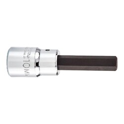 MSC Proto Hex Bit Socket, 1/2 in, 10 mm, 1 ea, Quantity: Each of 1
