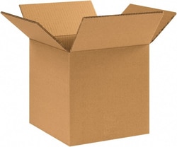MSC MSC Corrugated Box, 8 x 8 x 8 in, 15/Pk., Quantity: Pack of 15