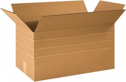 MSC MSC Multi-Depth, 24 x 12 x 12 in, 25 ea, Quantity: Pack of 25