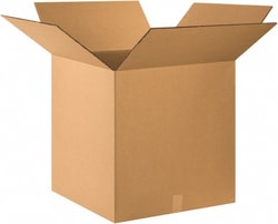 MSC MSC Corrugated Box, 24x24x24 in, 100 lb., 10/Bundle, Quantity: Pack