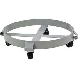 MSC PRO-SOURCE Drum Caddy, 55 gal, 1000 lb, Steel, 1 ea, Quantity: Each