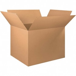 MSC Corrugated Shipping Box, 48x40x36 in, Kraft, 1 ea, Quantity: Pack of