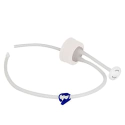 Chemglass Life Sciences Transfer Assembly, 125mL, 2-Port, GL-45 Cap, Advantaflex