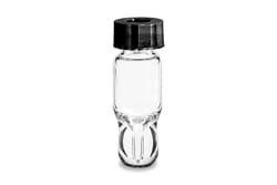 Waters Corp Clear Glass 12 x 32 mm Screw Neck Total Recovery Vial, with Cap and PTFE Septum, 1 mL Volume, 100/pk;