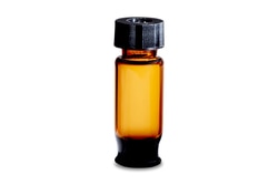 Waters Corp LCGC Certified Amber Glass 12 x 32 mm Screw Neck Max Recovery Vial, with Cap and PTFE/Silicone Septum, 1.5 mL Volume, 100/pk;