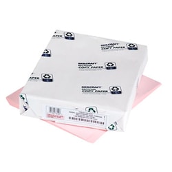 Enterprise Technology Solutions&nbsp;Colored Copy Paper, 20Lb, 8.5 X 11, Pink, 500 Sheets/Ream, 10 Reams/Carton