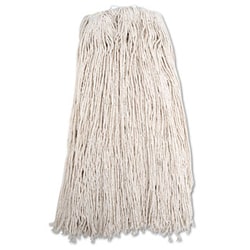 Enterprise Technology Solutions Cut-End Wet Mop Head, 4-Ply, 32 Oz, Natural,