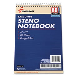 Enterprise Technology Solutions Executive Steno Book, Wide/Legal Rule,