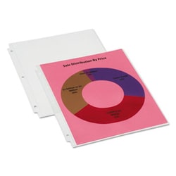 Enterprise Technology Solutions Document Protector, 8 1/2 X 11, 3-Hole Punch, 50/Box