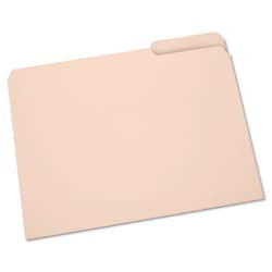 Enterprise Technology Solutions Manila File Folder, 1/3-Cut Tabs, Letter