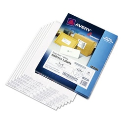 Enterprise Technology Solutions Laser Labels, Laser Printers, 1 X 4, White,