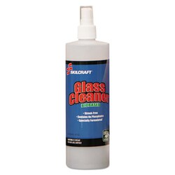 Enterprise Technology Solutions Glass Cleaner, Ammonia Based, 16 Oz Bottle,