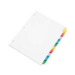 Enterprise Technology Solutions Multiple Index Sheets, 26-Tab, A To Z,