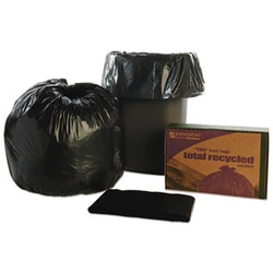 Enterprise Technology Solutions&nbsp;Recycled Content Trash Can Liners, 33 Gal, 1.5 Mil, 33
