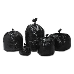 Enterprise Technology Solutions&nbsp;Recycled Content Trash Can Liners, 65 Gal, 1.5 Mil, 50