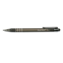 Enterprise Technology Solutions&nbsp;Clean Click Retractable Ballpoint Pen, 1Mm, Black Ink/Barrel, Dozen