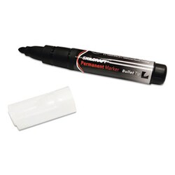 Enterprise Technology Solutions&nbsp;Permanent Marker, Medium Bullet Tip, Black, Dozen