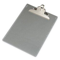 Enterprise Technology Solutions Aluminum Clipboard, 5 1/2" Metal Clip,
