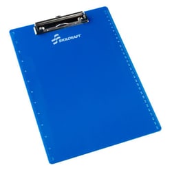 Enterprise Technology Solutions Recycled Plastic Clipboard, 4" Wire Spring
