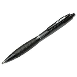 Enterprise Technology Solutions&nbsp;Vista Retractable Ballpoint Pen, 0.7Mm, Black Ink, Smoke Barrel, Dozen